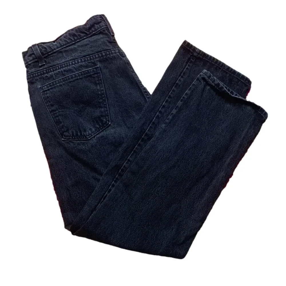 Vintage Levi 505 Orange Tab Black Jeans